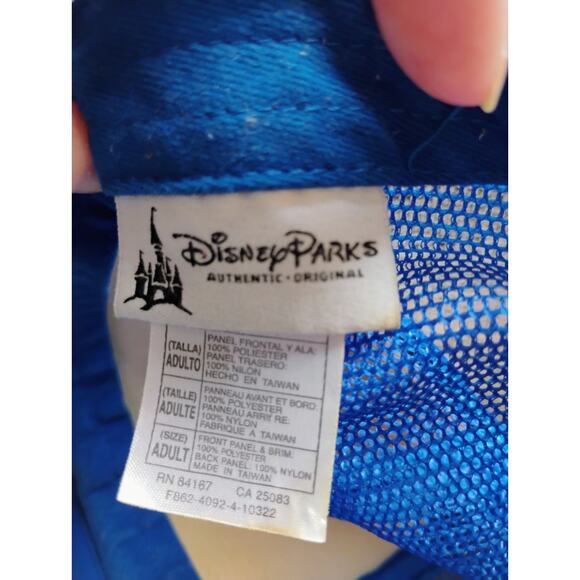 Authentic Disney Parks Vintage Walt Disney World Mesh Snap back Trucker Hat. - Picture 7 of 12